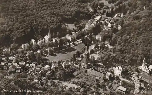 6229 SCHLANGENBAD, Luftaufnahme 1962