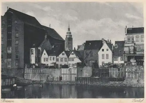 2800 BREMEN, Teerhof, 1933