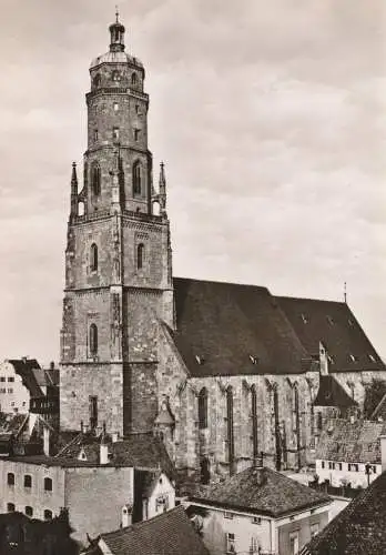8860 NÖRDLINGEN, Pfarrkirche St. Georg und Umgebung