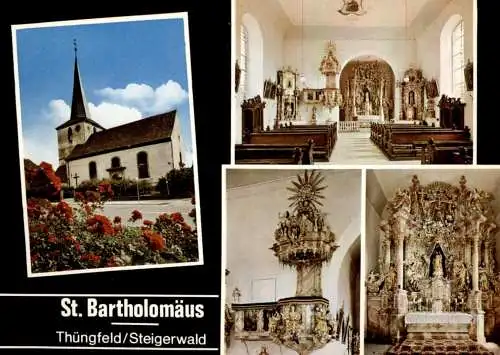 8602 SCHLÜSSELFELD - THÜNGFELD, St. Bartholomäus Kirche