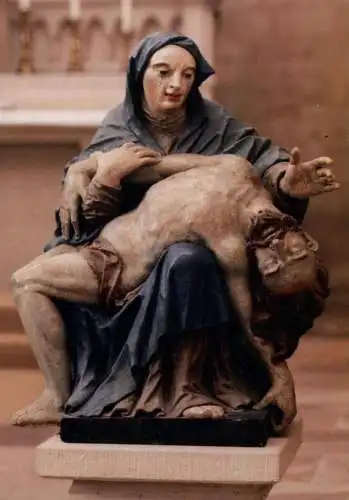 3538 MARSBERG - OBERMARSBERG, Nikolaikirche, Pieta