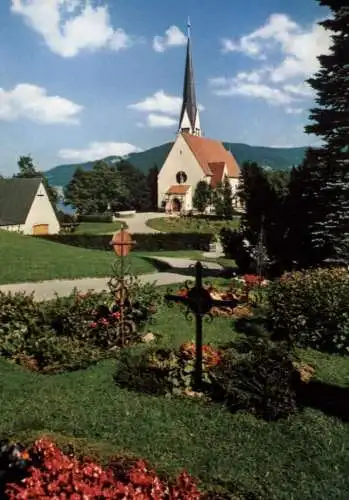 8182 BAD WIESSEE, Kirche Maria Himmelfahrt