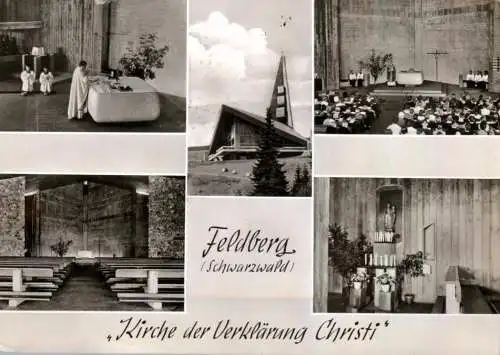 7820 FELDBERG, Kirche der Verklärung Christi, 1965