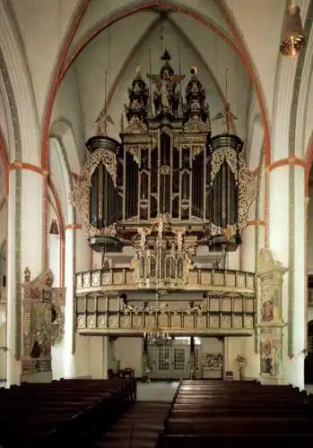 2120 LÜNEBURG, St. Johanneskirche, Niehoff Orgel, DKV Deutscher Kunst Verlag