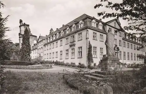 5560 WITTLICH - GROSSLITTGEN, Kloster Himmerod, St. Josefs Statue, 1953