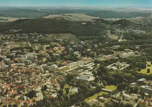 8730 BAD KISSINGEN, Luftaufnahme 1971