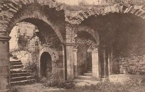 6430 BAD HERSFELD, Stiftsruine und Crypta