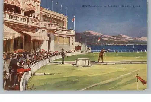 SPORT - TONTAUBENSCHIESSEN Monte Carlo, 1934