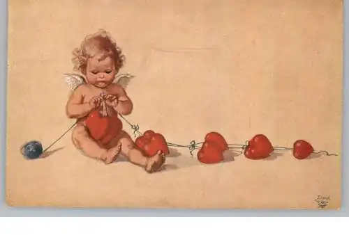 KINDER - "Herzensdieb", Künstler-Karte Francis Fernon