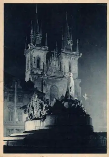 CZ 10000 PRAHA / PRAG, Teynkirche, 1933