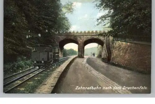 5330 KÖNIGSWINTER, Zahnradbahn zum Drachenfels