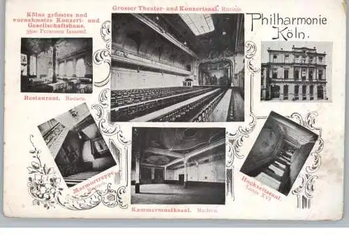 5000  KÖLN, Philharmonie, 1919, Kölns grösstes Konzert- und Gesellschaftshaus