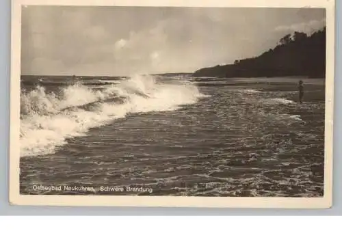 OSTPREUSSEN - NEUKUHREN / PIONERSKI, Schwere Brandung, Verlag Goesch