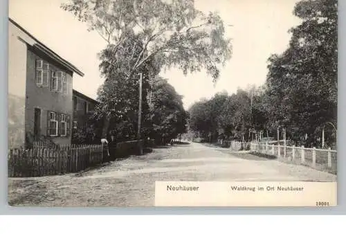 OSTPREUSSEN - PILLAU - NEUHÄUSER /BALTIJSK, Gasthof Waldkrug, 1907