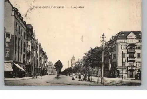 4000 DÜSSELDORF - OBERKASSEL, Lueg - Allee, 1912