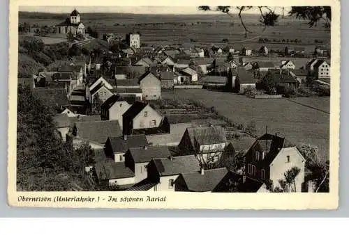 5429 KATZENELNBOGEN - OBERNEISEN, Blick über den Ort, 1954