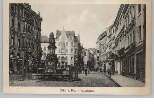 5000 KÖLN, Waidmarkt, Hermann - Josef - Brunnen