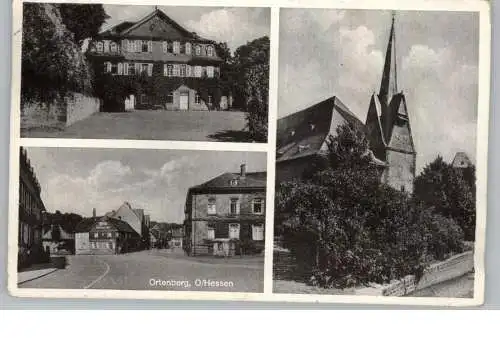 6474 ORTENBERG, Ortsansichten, 1956