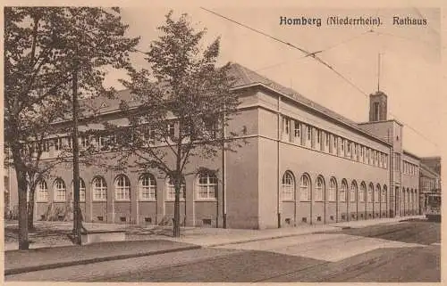 4100 DUISBURG - HOMBERG, Rathaus, 1929