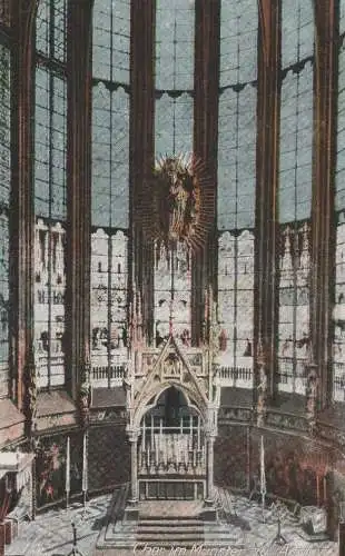 5100 AACHEN, Münster, Chorfenster, Altar