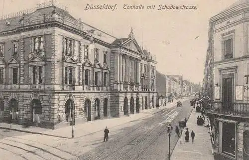 4000 DÜSSELDORF, Schadowstrasse / Tonhalle, 1907