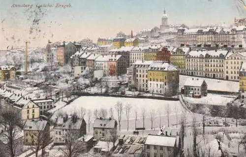 0-9300 ANNABERG im Schnee, 1921
