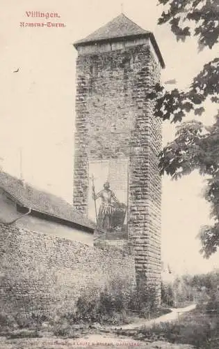 7730 VILLINGEN, Romens-Turm, ca. 1905