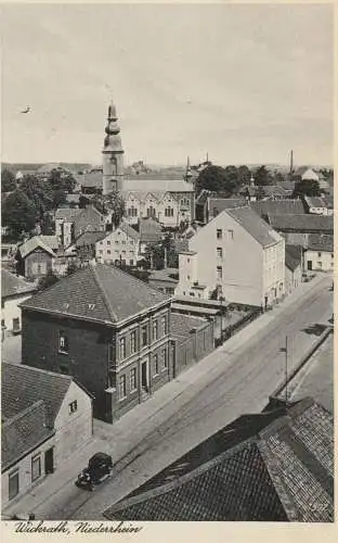4050 MÖNCHENGLADBACH - WICKRATH, Blick zur Kirche, Verlag Bänisch & Kratz # 1392