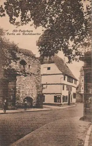 4790 PADERBORN, Partie am Neuhäusertor, 1920