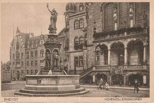 4050 MÖNCHENGLADBACH - RHEYDT, Hohenzollernbrunnen, Verlag Stengel