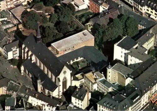 5300 BONN, Remigiuskirche und Kloster, Luftaufnahme