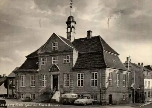 DK 8800 VIBORG, Det gamle Raadhuis, VW-Bus, PANHARD