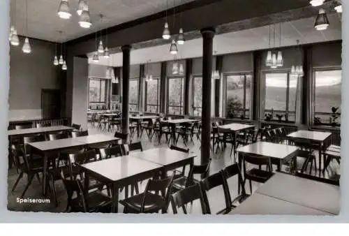 5950 FINNENTROP - SERKENRODE, Schullandheim der Remscheider Realschulen, Speisesaal 196...