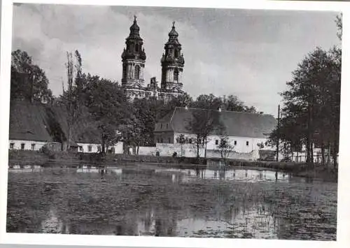 NIEDER - SCHLESIEN - GRÜSSAU / KRZESZOW, Klosterkirche, Nachkriegskarte