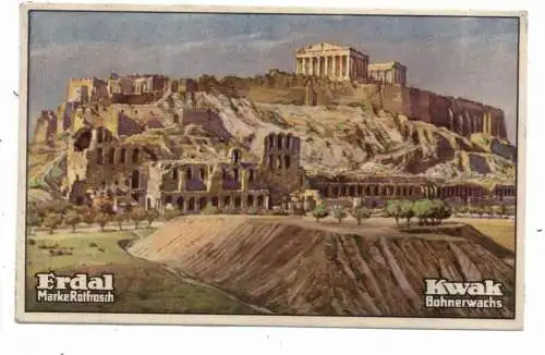 GR 10000 ATHEN, Akropolis, Erdal-Sammelbild / Cinderella