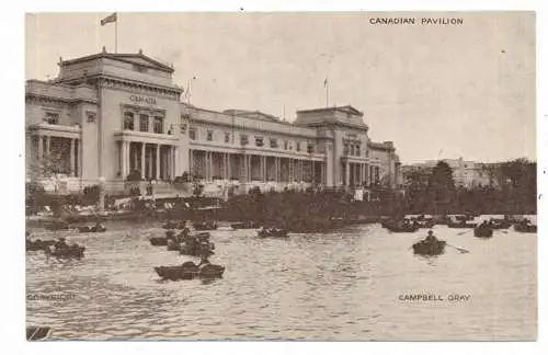 EXPO 1924 LONDON, British Empire Exhibition, Canadian Pavillon