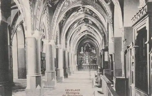 4178 KEVELAER, Beichtkapelle, Säulengang, 1910