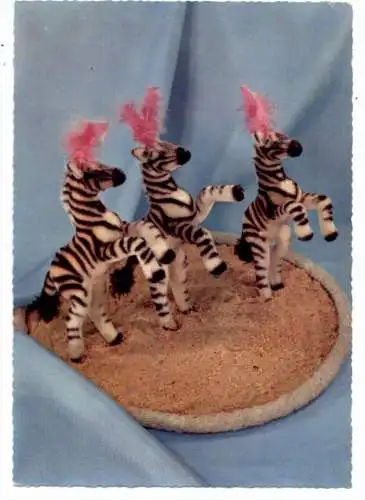 SPIELZEUG / TOYS - STEIFF - Circus Zebras