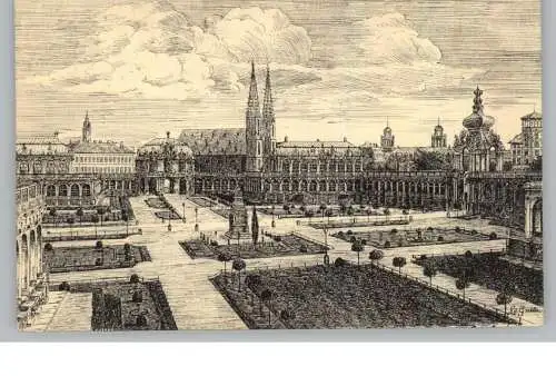 0-8000 DRESDEN, Künstler-Serie LE GNETS, 10 AK, Verlag Paul Heine - Dresden