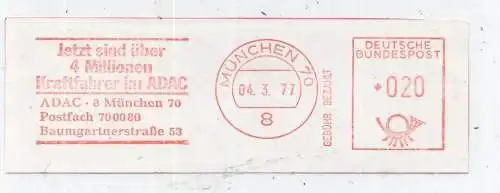 AUTOMOBIL - CLUB / ADAC, Schon 4 Millionen Mitglieder 1971