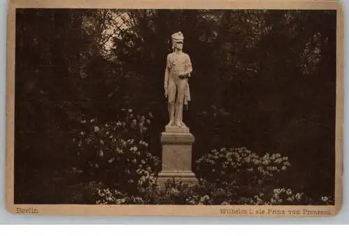 1000 BERLIN - TIERGARTEN, Denkmal Wilhelm I. als Prinz von Preussen