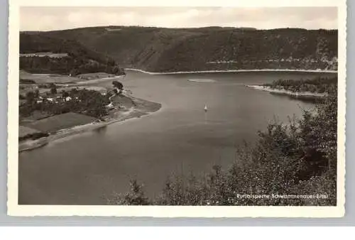 5107 SIMMERATH - RURBERG, Blick über die Talsperre