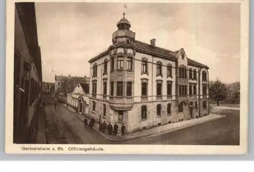 6728 GERMERSHEIM, Offiziergebäude
