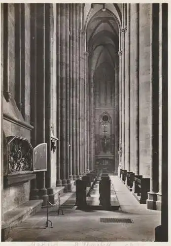 3550 MARBURG, Elisabethkirche, Nördl. Seitenschiff,  DKV Deutscher Kunst Verlag