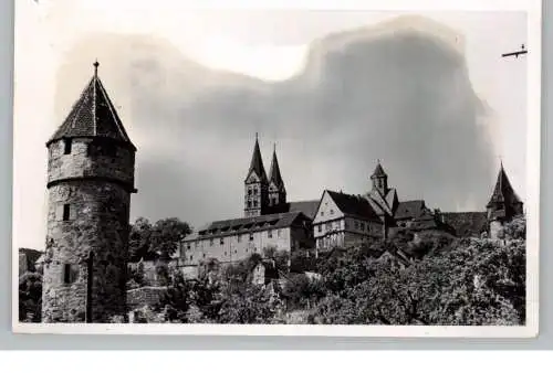3580 FRITZLAR, Photo-AK, Blick auf Ort und Kirche,