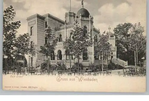 6200 WIESBADEN, Cafe Orient, ca. 1905