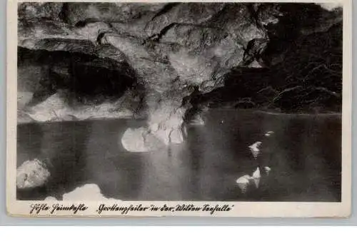 0-4710 ROSSLA - UFTRUNGEN, Höhle Heimkehle, Grottenpfeiler...