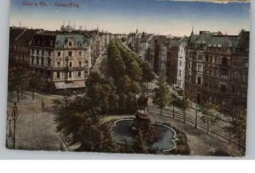 5000  KÖLN, Ringe, Hansa-Ring, 1921