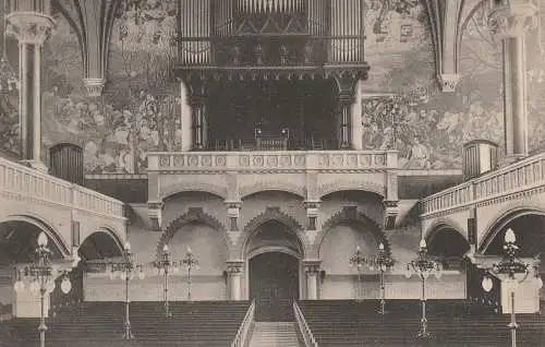 4000 DÜSSELDORF - UNTERBILK, Friedenskirche, im Mai 1907 v. Deutschen Kaiser besucht