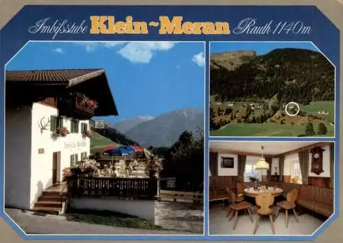 A 6672 NESSELWÄNGLE, Imbißstube "Klein Meran"